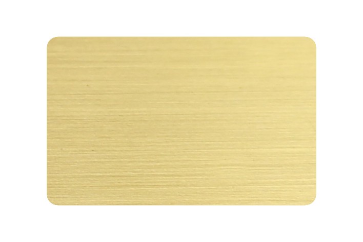 Brushed Brass Finish